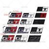 Car Styling 3D GT Sport Metal Zinc Alloy RearTrunk Fender Adhesive Badge Body Tailgate Displaceme Decorative Emblem