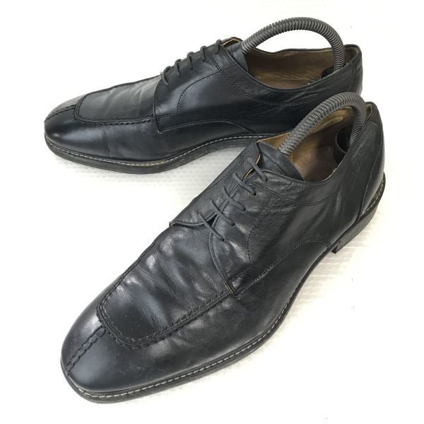 

Made in Japan Aoki les mues Leather U-tip Shoes Men’s 25.5 EEE Black Dress Business