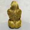 Woobia Smartphone Stand Gorilla Cute Animal Ornament Indoor Decor Menu Holder Photo Frame Gold