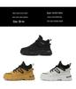 Autumn Men's High-Top Martin Boots - Trendy, Non-Slip, All-Match Casual Work Boots