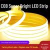 Waterproof 220V Silicone COB LED Strip Light - Bright, No Dark Spots, Indoor/Outdoor Use for Living Rooms