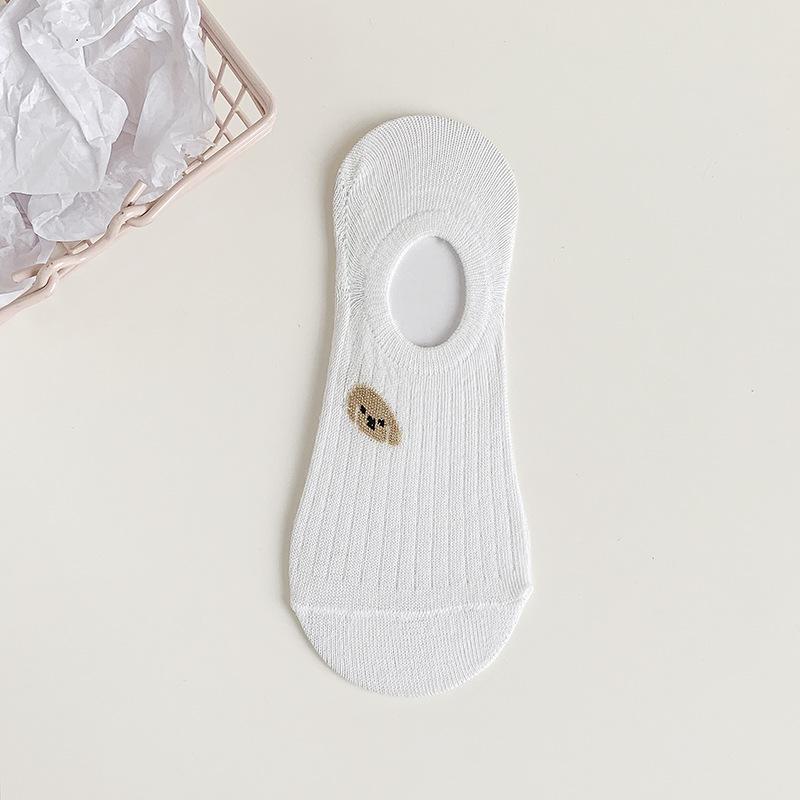 

Ина Низкие Дышащие Нескользящие Женские Носки - Милый Японский Стиль для Весны/Лета One Size