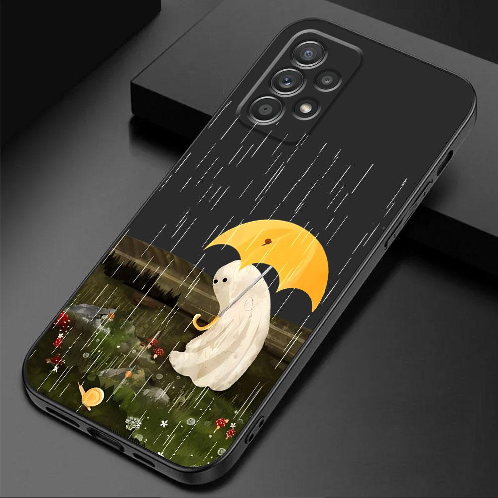Little Ghost TPU Soft Case for Samsung Galaxy A34 A42 A32 A53 A23 A22 A54 A24 A13 A73 A52 A33 A72 A12 A14 A11 A21s Cover Back