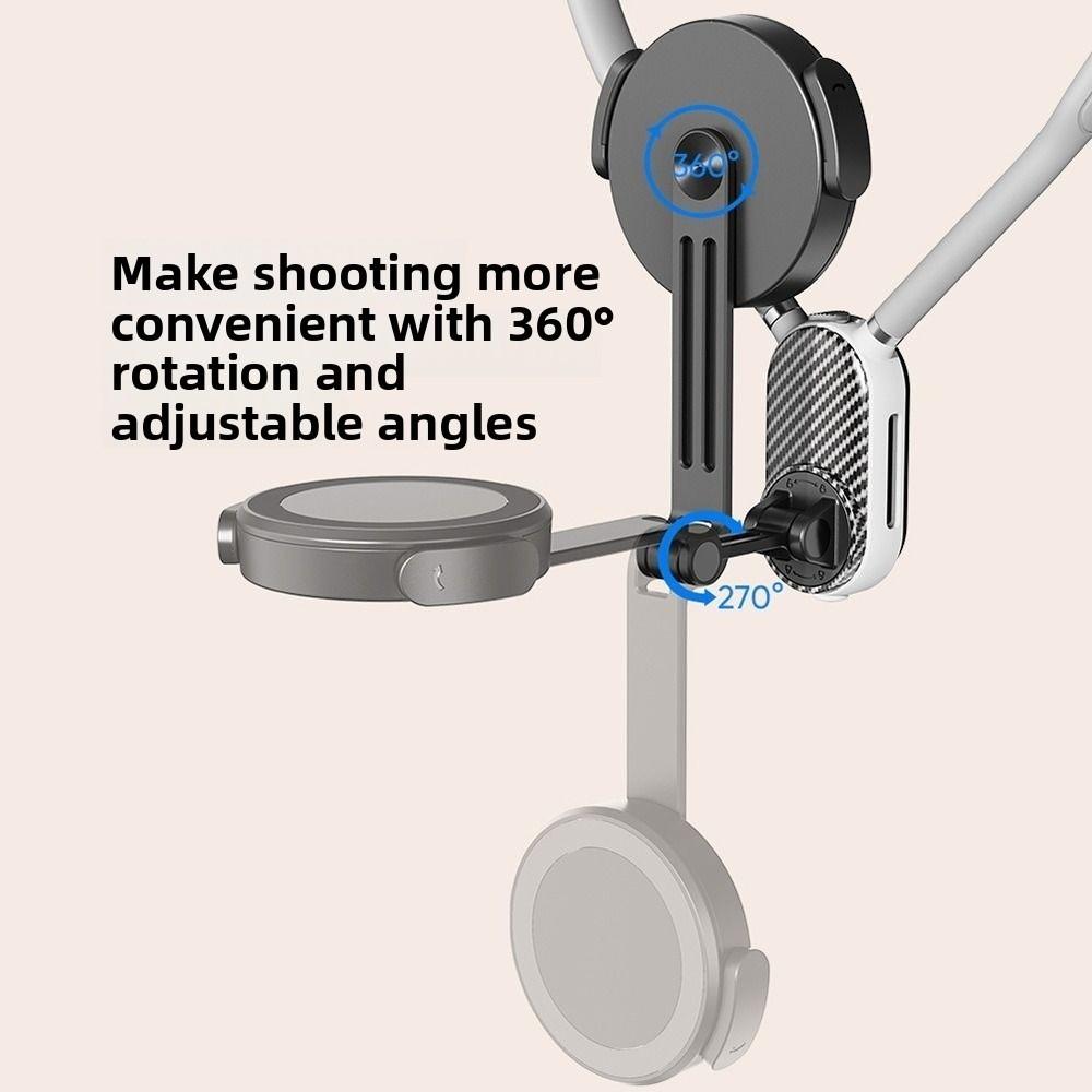 Universal Magnetic Neck Mount Hand Free Neck Cell Phone Holder Portable Mobile Holder  for Phones