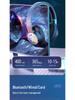 Stereo Wireless Sports Bluetooth Headset with LED Lights and Card Slot