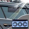 3 Fans Design Car Exhaust Fan Solar Powered Air Circulation Fan Auto Window Cooler  Vehicle Cooling
