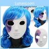 Latexová maska Sally Face pro cosplay s pohodlným střihem, ideální na halloweenské večírky