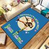 Pippi Longstocking Custom Name Carpet Rug for Living Room Bedroom Home Sofa Decoration,Kids play Non-slip Floor Mat