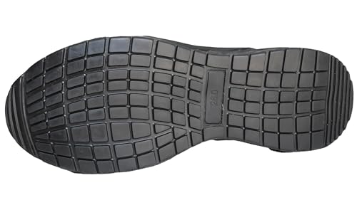 Safety work boots, Route 66, ankle guard, dial closure, slip-resistant sole, vintage color, 66-46 BLACK, 28.0cm