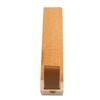 6pcs Compact Design Wooden Door Stopper Leather Strap Security Door Wedge  Office Use