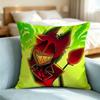 Vaggie Charlie Hazbin Hotel Square Double-Sided printed Pillow Case Bedroom Bedside Pillow Sofa Cushion Cover Gift