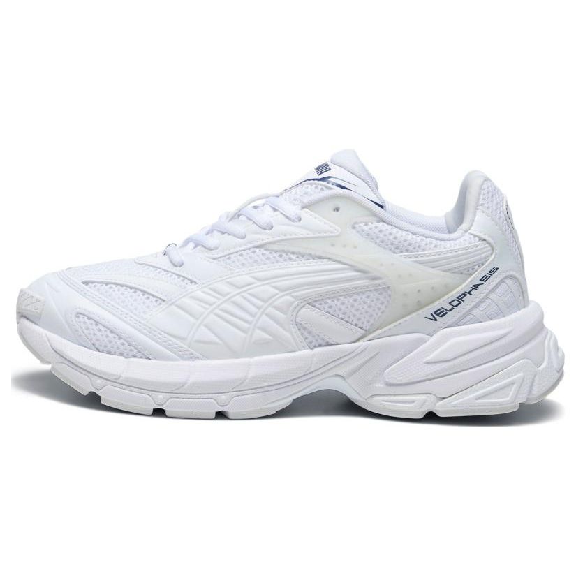 Puma Velophasis Technisch Unisex White Persian Blue 390932-04 EU 38