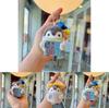 Penguin Soft Toy Keychain With Hat And Notebook Decoration For Backpack Accessories