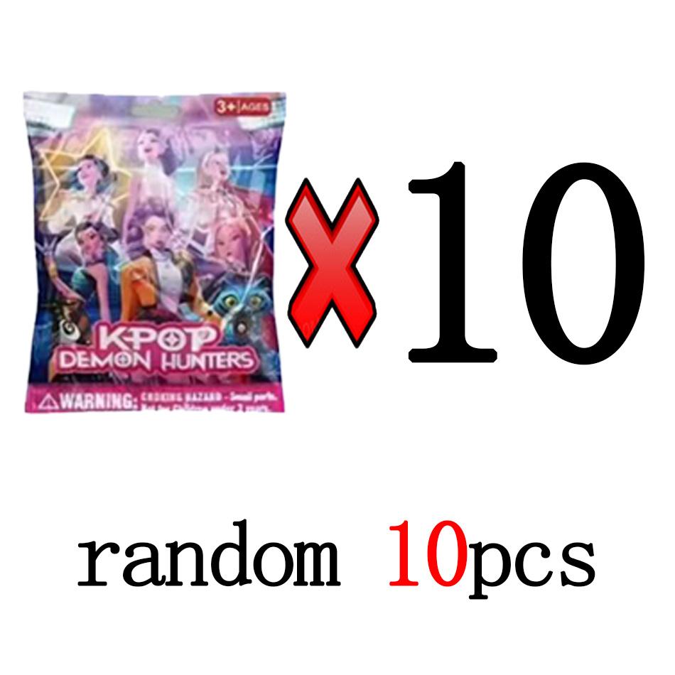 Anime Kpop Demon Hunters blind box Action Figure Ranimeumi Mira Zoey Sussy Phone Decor Model for Kids gift