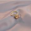 Korean Fashion Cat's Eye Necklace with Rotating Pendant for Women - Micro-Inlaid Zircon, 360° Design, TikTok Favorite.