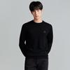 Men's Machine Washable Round Neck 100% Wool Sweater