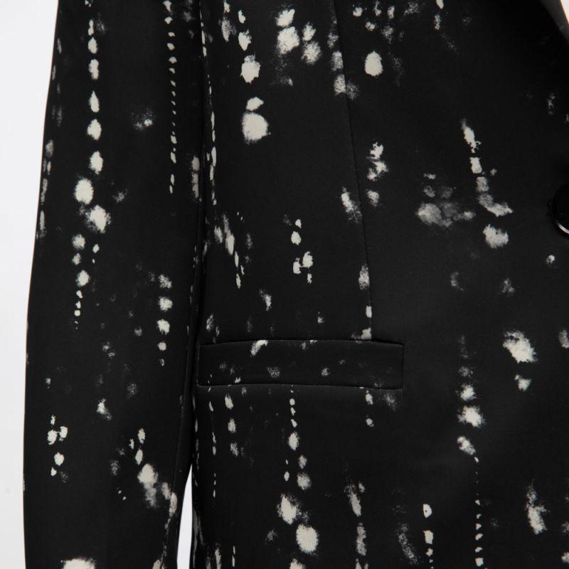 Blazer imprimé col à revers Femme PLEASE