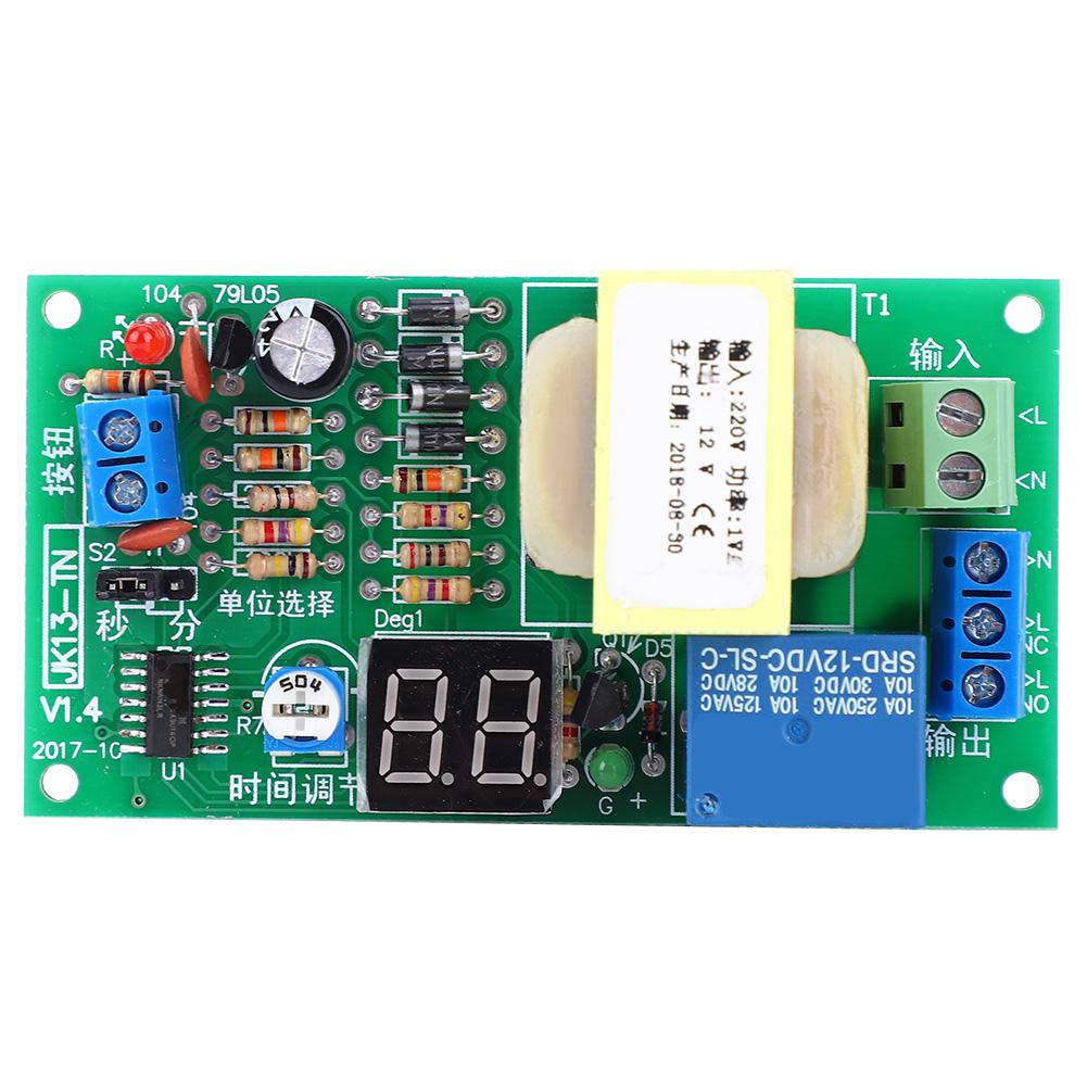 Delay Relay Module High Accuracy Timer Switch Electrical Supplies JK13 TN DC 220V 50 60Hz