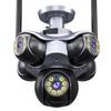 Outdoor 5-Lens Panoramic Night Vision HD Surveillance Camera