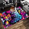 Colorful Gaming Controller Office Rug Chair Mat, Game Carpet, Suitable for Front Door, Bedroom, Living Room, Desk, Holiday Gift