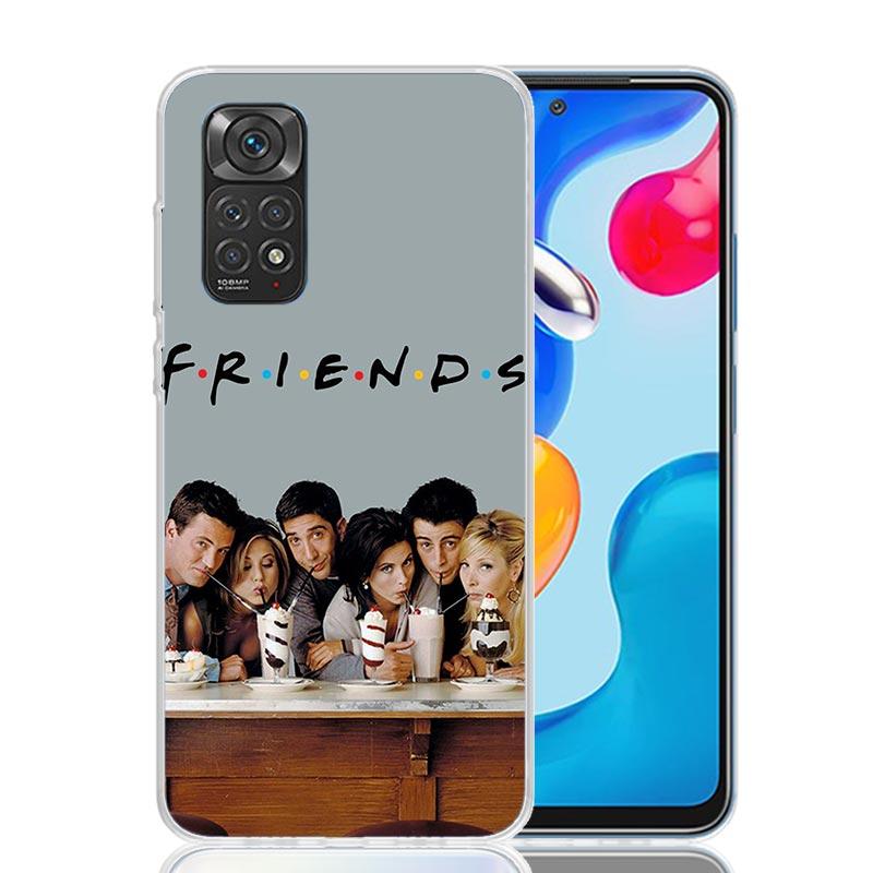 Friends Tv Show Funny Family Case Phone Cover for Xiaomi Redmi Note 14 13 12S 12 11S 11 11T 11E 10S 10 Pro Plus 5G Trend Fundas
