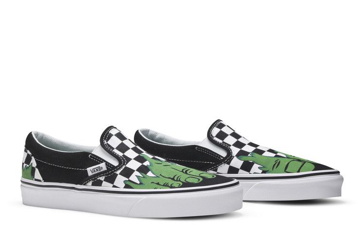 Men's Sneakers Marvel x Vans Classic Slip On 'Hulk'