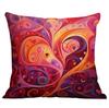 New Valentine's Day Pillow Case Creative Colorful Abstract Love Cushion Home Sofa Pillow Case