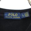 POLO RALPH LAUREN Bear Print Long sleeve trainer Brushed back sweatshirt Men's Used