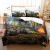3D Tank Duvet Cover Tank Print War Military Weapon Theme For Children Teens Women Men Gifts For Bedroom Decorations Queen King
