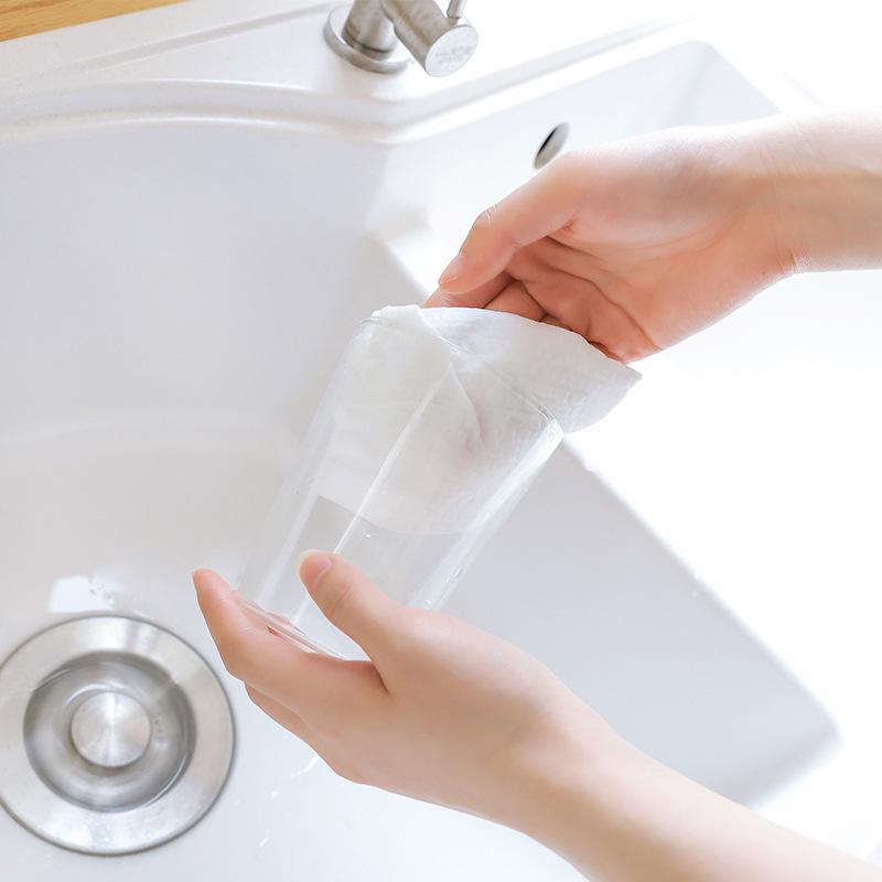 Dual-Use Lazy Rag: Wet & Dry Kitchen Cleaning Towels