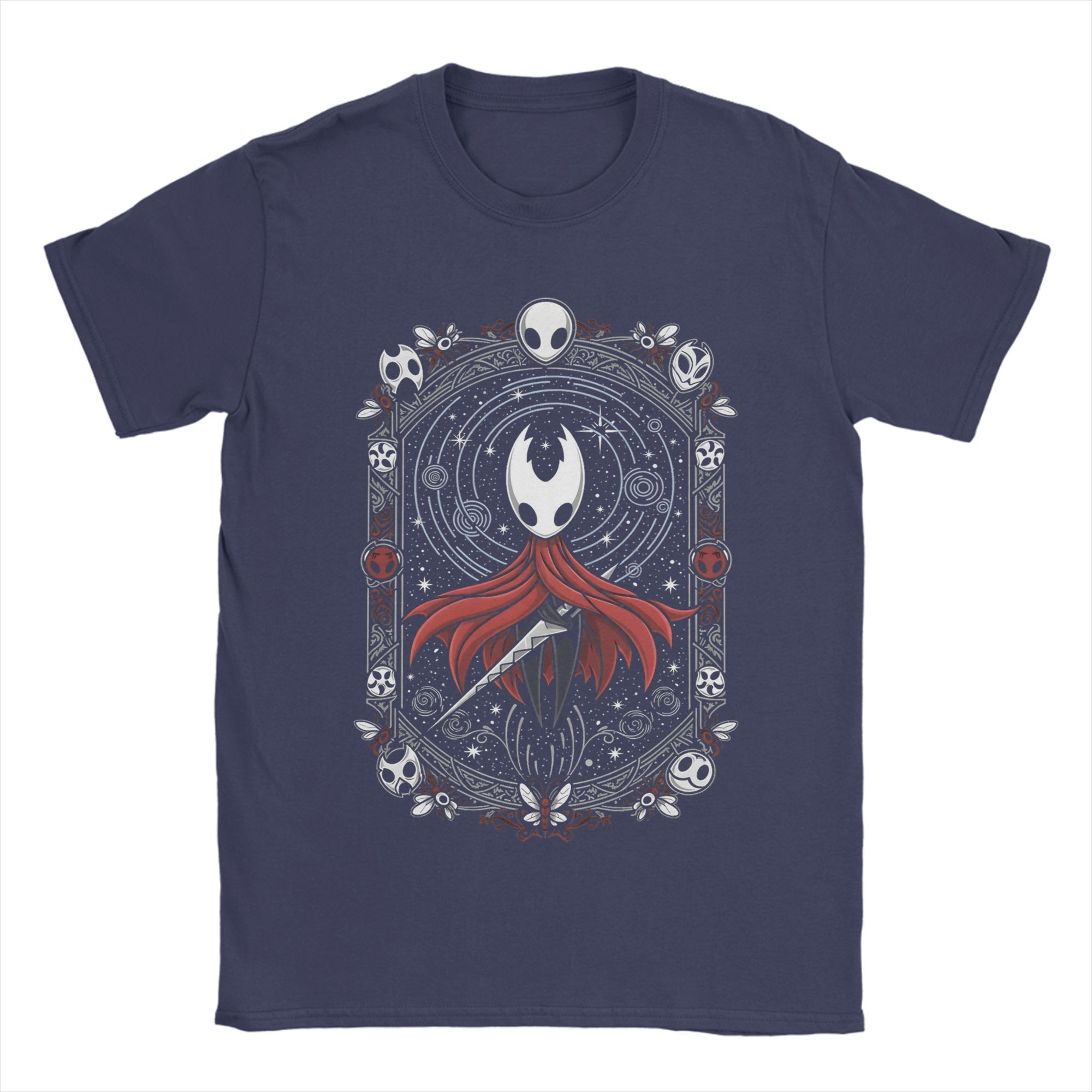 

Hollow Knight Silksong The Huntress T Shirt for Men Cotton Novelty T-Shirts Round Collar Tees Short Sleeve Clothes Big Size 4XL