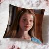 M-Michelle T-Trachtenberg Cushion Cover Premium Comfort Reversible Pillow Cove -Two In One Design for Any Room & Car Interior