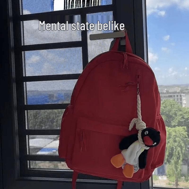 Neukundenrabatt: Pinguin Plüschtier Anhänger - Niedliches Rucksack-Accessoire