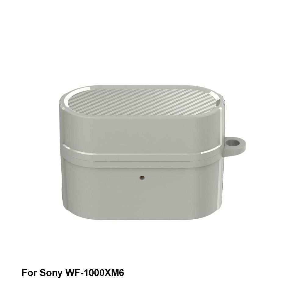 Magnetické pouzdro na sluchátka se vzorem uhlíkových vláken Prachotěsné příslušenství pro sluchátka Sony WF-1000XM6