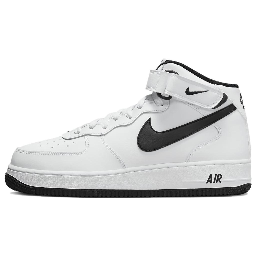 New Nike Air Force 1 Mid White Black 2023 DV0806-101