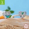 Double-Sided Summer Beach Beaded S925 Silver Diy Bracelet Beads Ocean Wind Coconut Tree Jewelry Accessories