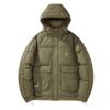 Winter 2024 Men's Fashion Hooded White Duck Down Jacket for Couples