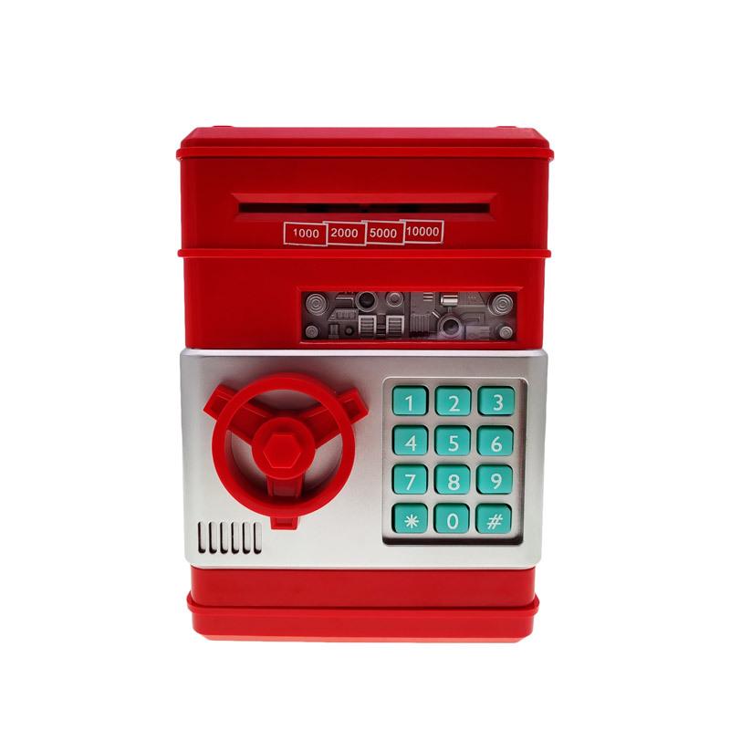 Creative Kids' ATM Piggy Bank with Automatic Money Rolling Feature