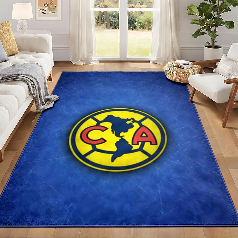 Club America Carpet Door Mat for Living Room or Bedroom Protective Mat Under Chair Office Decoration Christmas Gift Birthday Present