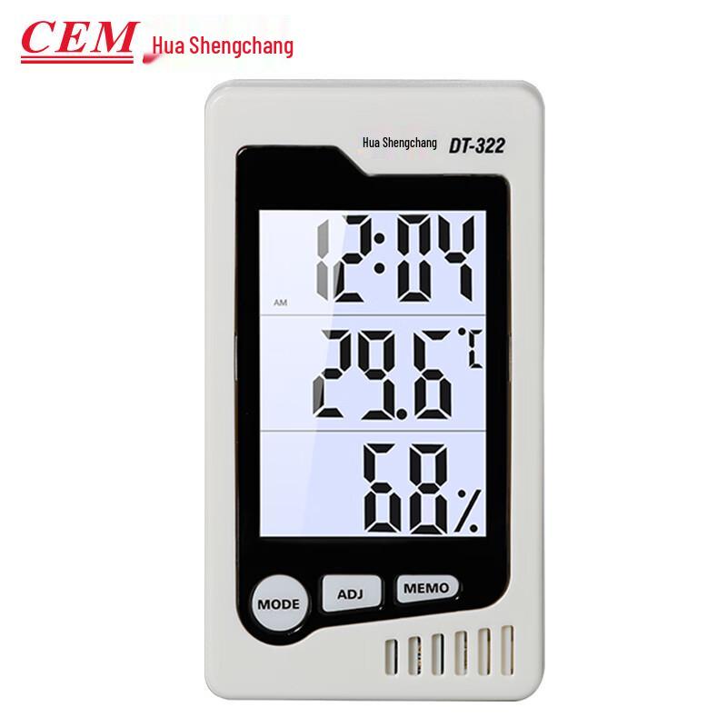 CEM DT-322 Digital Thermohygrometer (CN version)