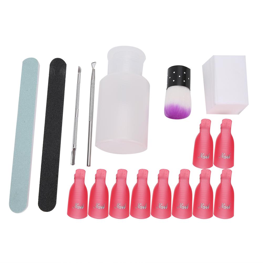 Nail File Professional Nail Art Dust Brush Manicure Grinding Nail Polish Removal Tool