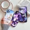 IK34 Genshin Impact Girl Phone Case for Samsung Galaxy S20 S21 S22 Ultra FE + Plus A21S A22 A24 A25 A26 A30 A30S A31