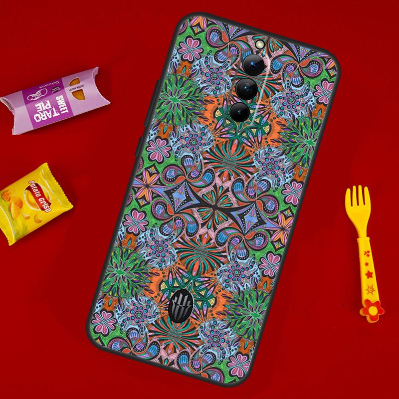 Bohemian Style Case For ZTE Nubia Red Magic 10 Air 6 6S 7S For Red Magic 11 10 9 8 8S 9S 10S Pro Plus Cover
