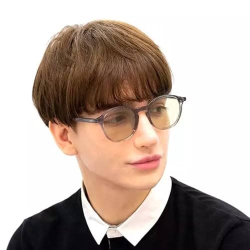 [OWNDAYS] Stylish Fashion Sunglasses with UV Protection, Clear Green, for Driving and Sports, Clear Frame, Polygon SUN2097T-2S-C3