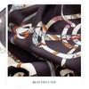 Design Sense Fashion Silk Wool Silk Scarf 2025 New Autumn and Winter Silk Wool Square Scarf Retro Double-sided 70 Silk Wool Scarf