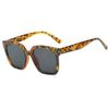 Luxury Retro Classic Vintage Square Sunglasses for Women Oversized Sunglasses Women Men Retro Leopard  Sun Glasses UV400