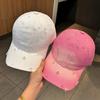 Handmade Pearl Embellished Baseball Cap Women Men Sun Protection Outdoor Travel Adjustable Hat