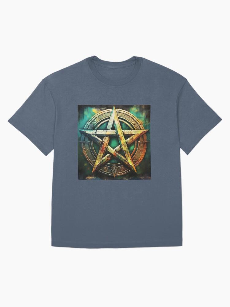 Pentangle Talisman Pentacle Pentangle Oversized T-Shirt