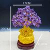 Natural Amethyst Fortune Tree Decoration Living Room Television Cabinet Home Decoration Crafts Gifts Desk Decoration Wedding