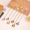 Gold Cat Claw Stainless Steel Stirring Spoon